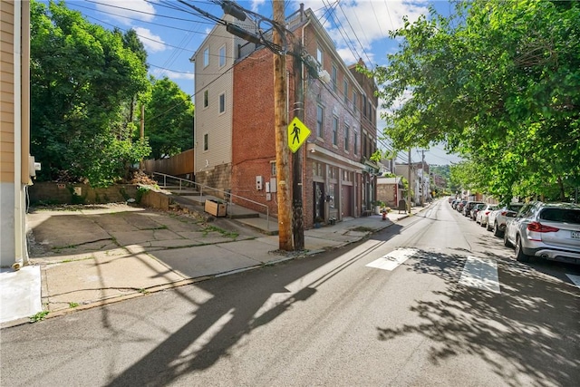 view of street