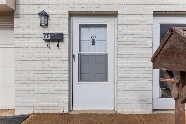 view of entrance to property