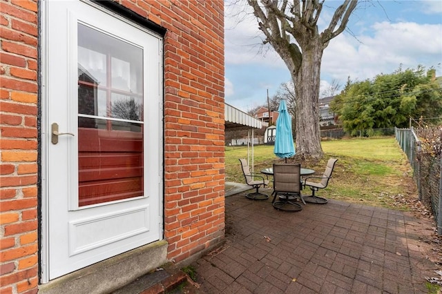 view of patio / terrace