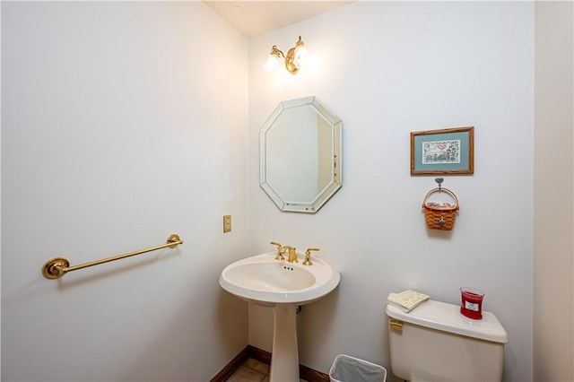 bathroom with toilet