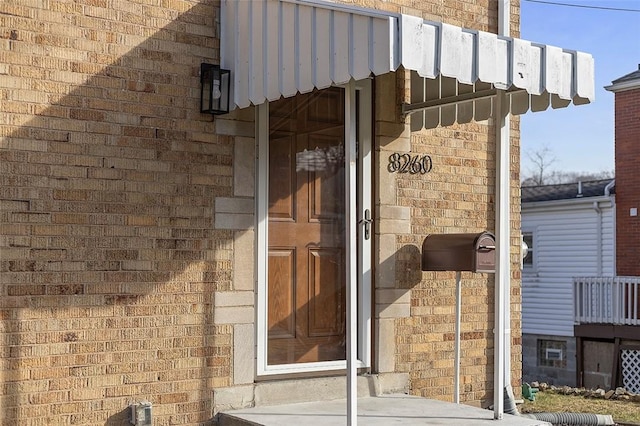 view of property entrance