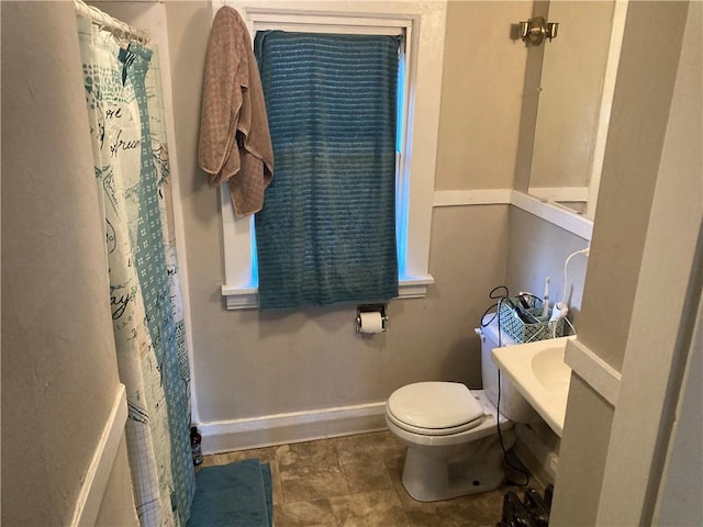 bathroom with toilet