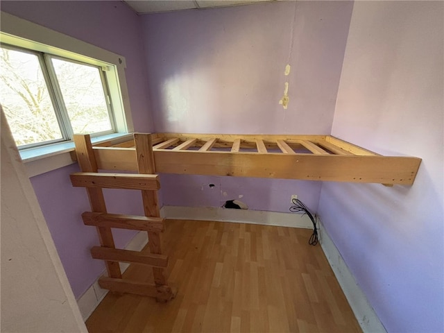 interior space featuring light hardwood / wood-style flooring