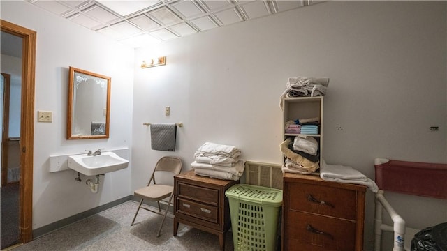 bathroom with sink