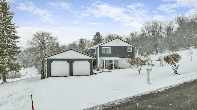 801 Williams Ave, Connellsville, PA 15425 - view of front facade with an outbuilding and a garage