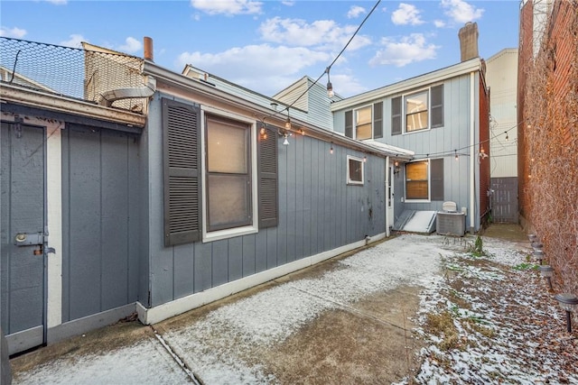 view of home's exterior featuring a patio