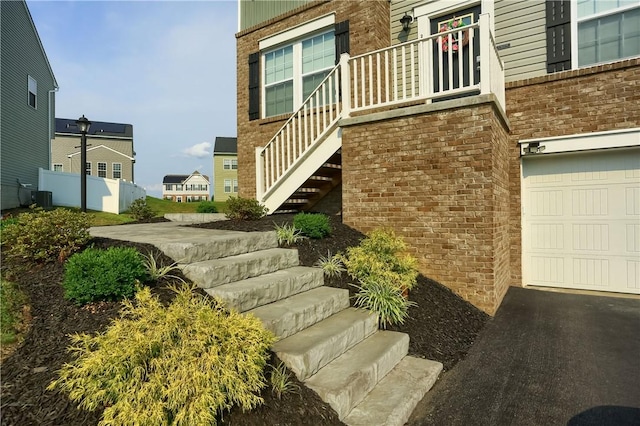 view of property exterior featuring cooling unit