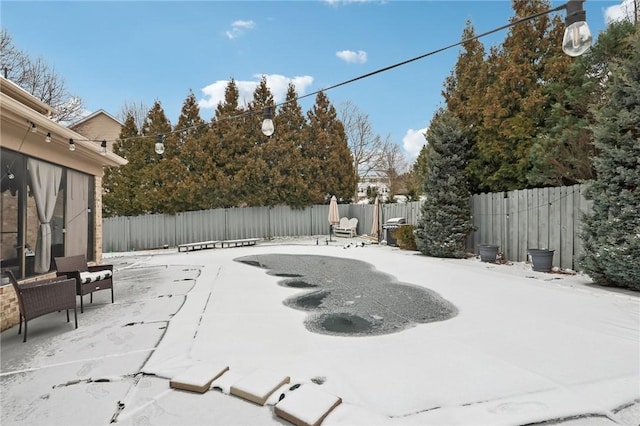 exterior space featuring a patio area