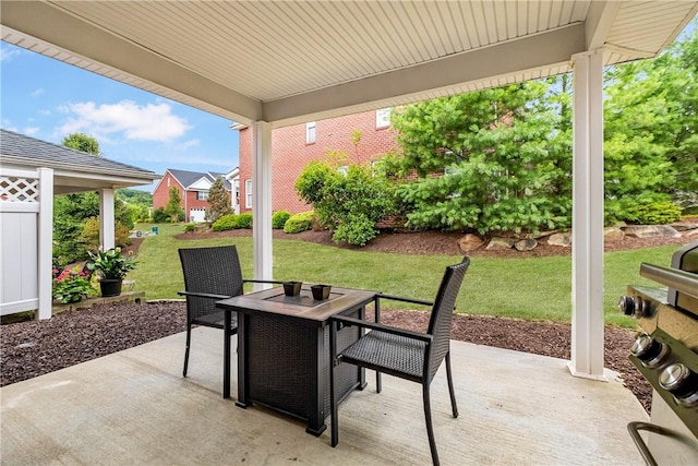 view of patio / terrace