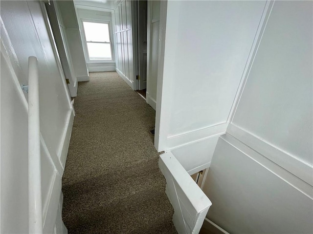 corridor featuring carpet