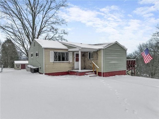 view of front of house