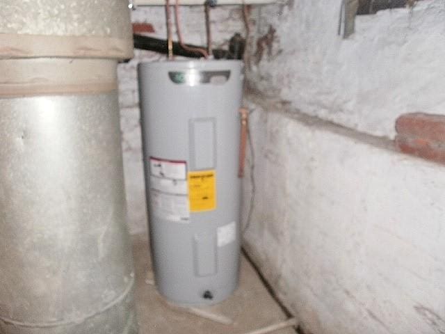 utilities with electric water heater