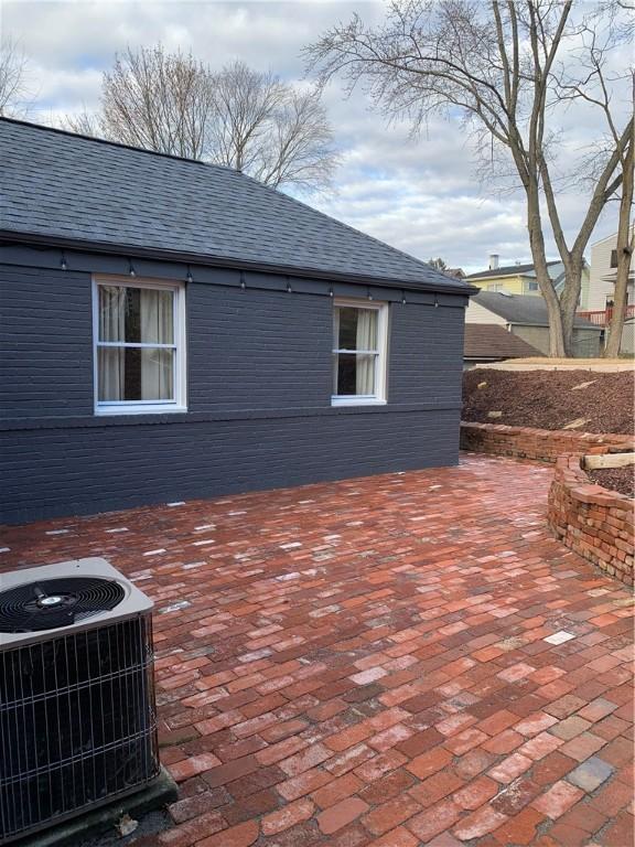 view of patio / terrace featuring cooling unit