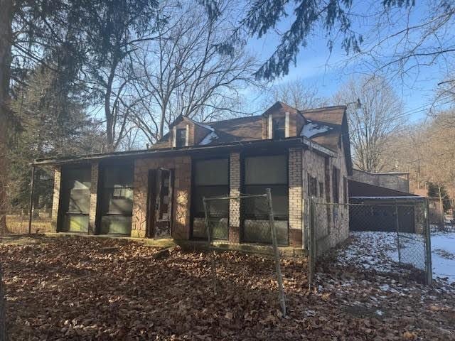 view of rear view of house