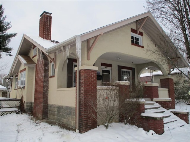215 Walnut St, Greensboro, PA 15338 - view of front of property featuring covered porch