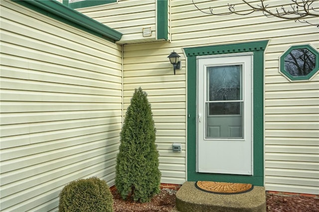 view of entrance to property