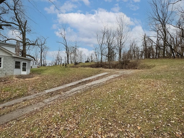 view of road