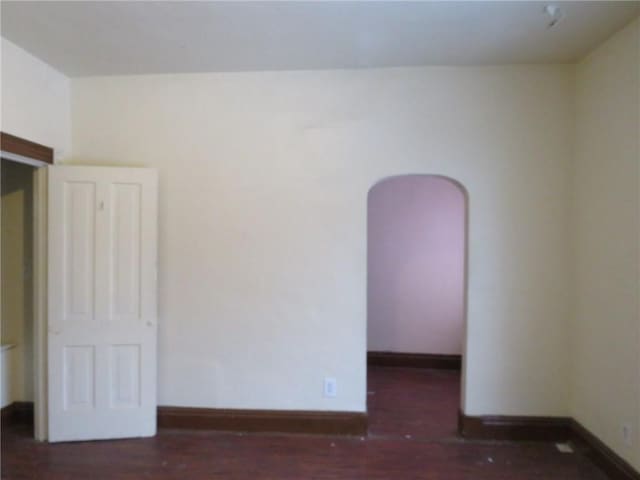 view of unfurnished room