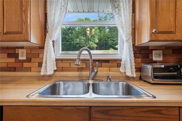 kitchen with sink