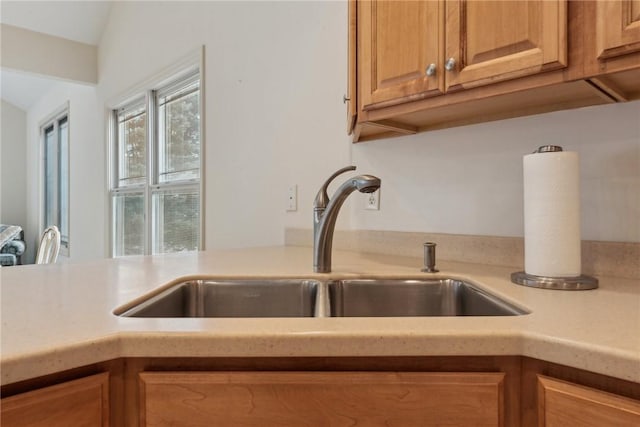 kitchen with sink