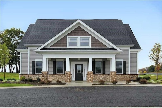 view of craftsman house