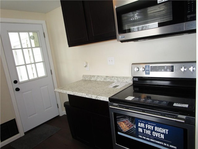 kitchen featuring stainless steel appliances