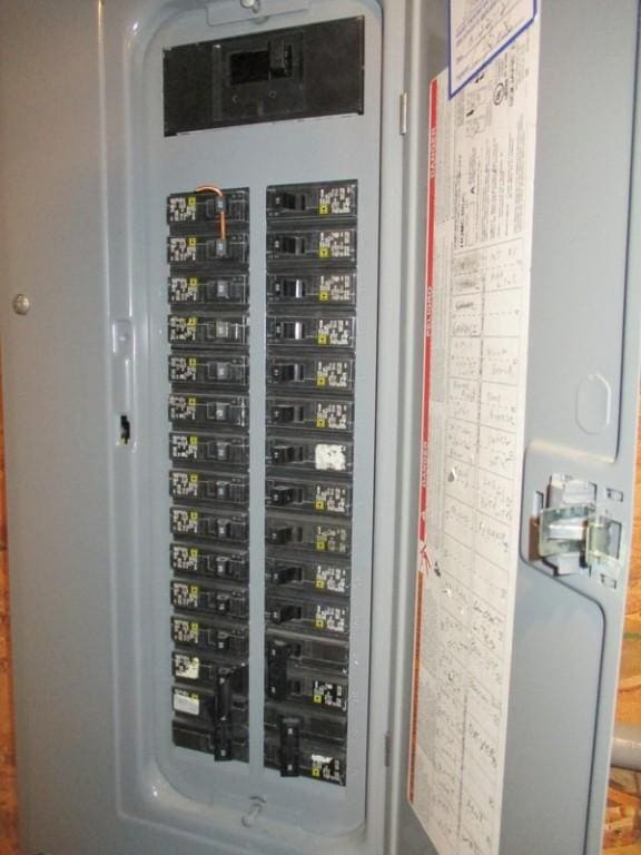 utilities with electric panel