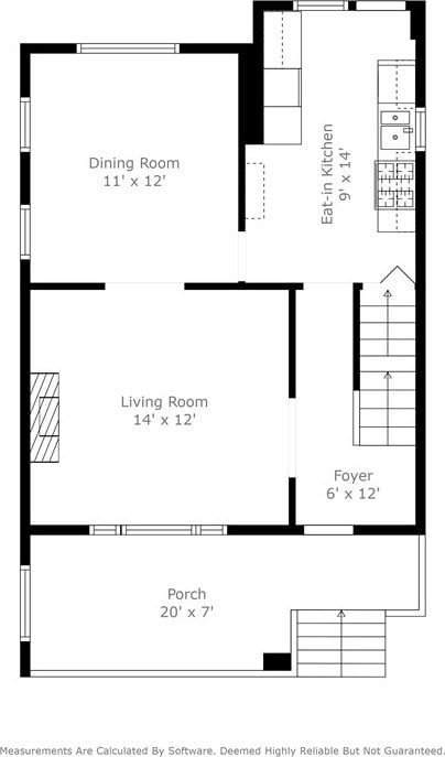 1405 Bellaire Pl, Brookline, PA 15226 - floor plan / room layout