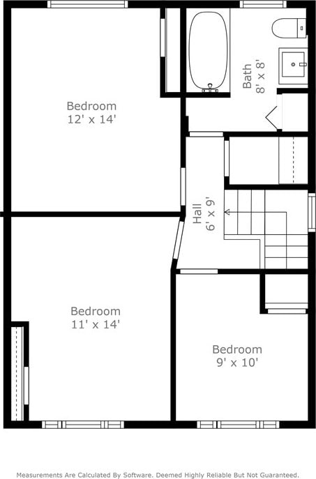 1405 Bellaire Pl, Brookline, PA 15226 - room layout