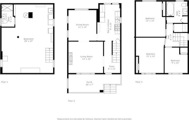 1405 Bellaire Pl, Brookline, PA 15226 - home floor plan