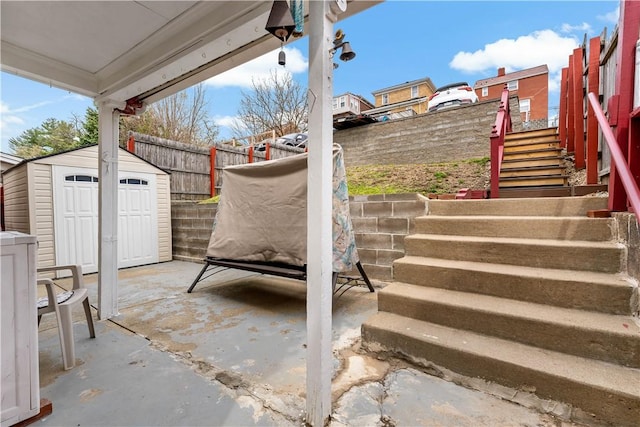 1405 Bellaire Pl, Brookline, PA 15226 - view of patio / terrace with stairway