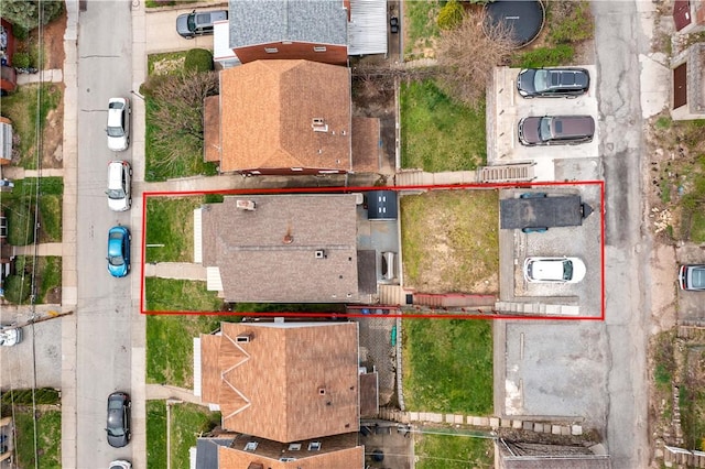 1405 Bellaire Pl, Brookline, PA 15226 - aerial overview of property's location featuring property parcel outlined