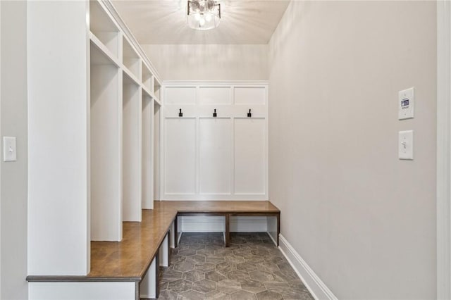 view of mudroom