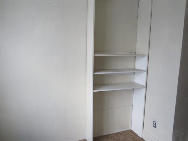 view of closet