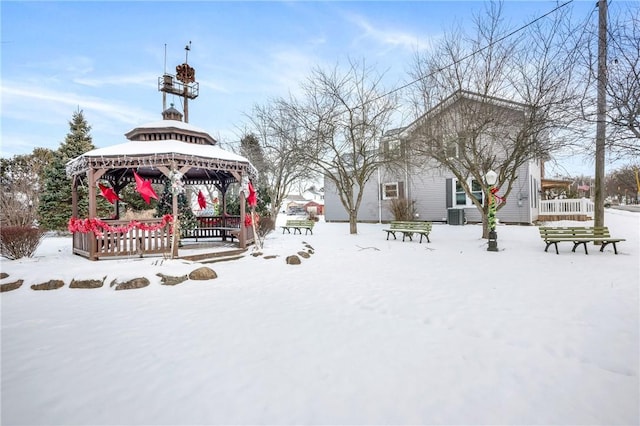 surrounding community featuring a gazebo