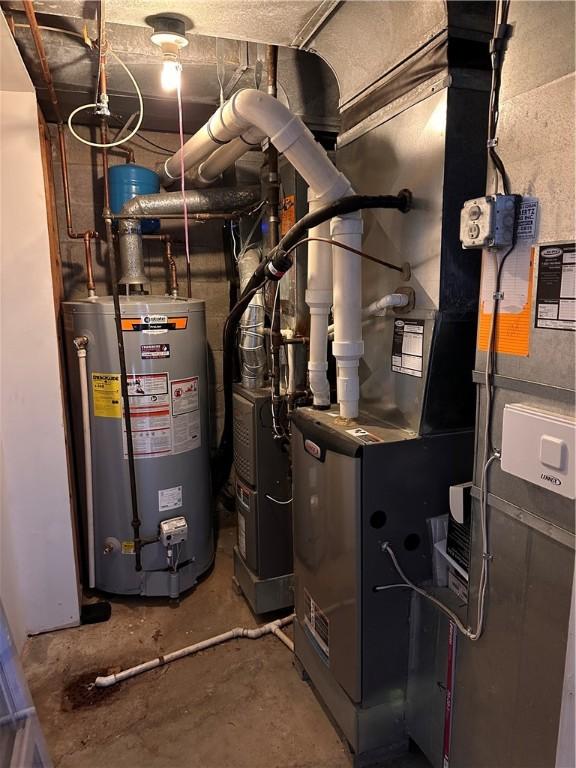 utilities with water heater