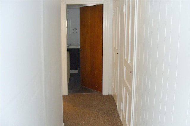 corridor with carpet