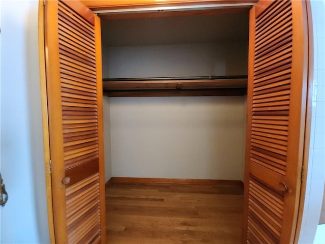 view of closet