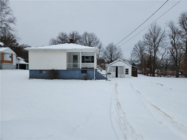 view of front of house