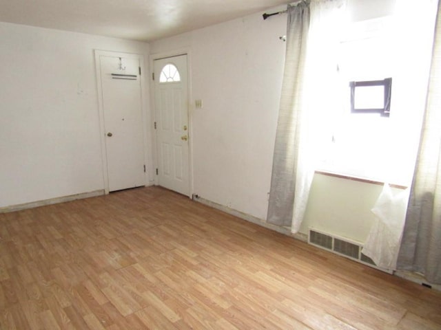 entryway featuring light hardwood / wood-style floors