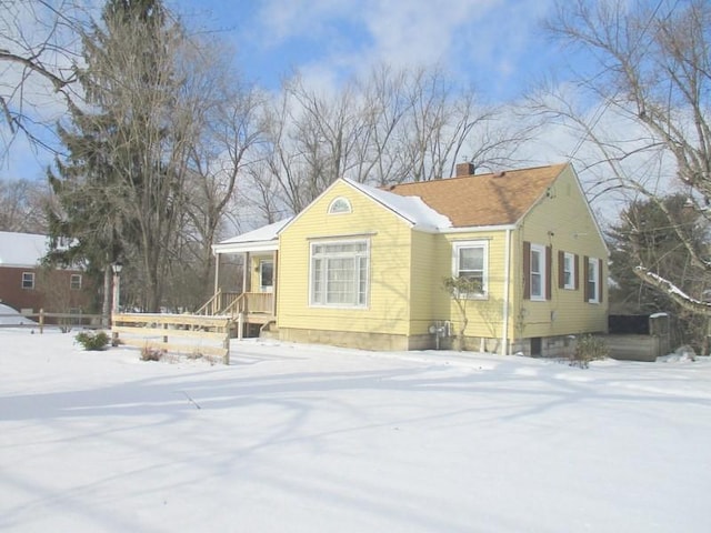 view of front of house