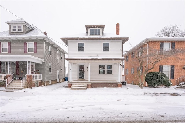 view of front of house