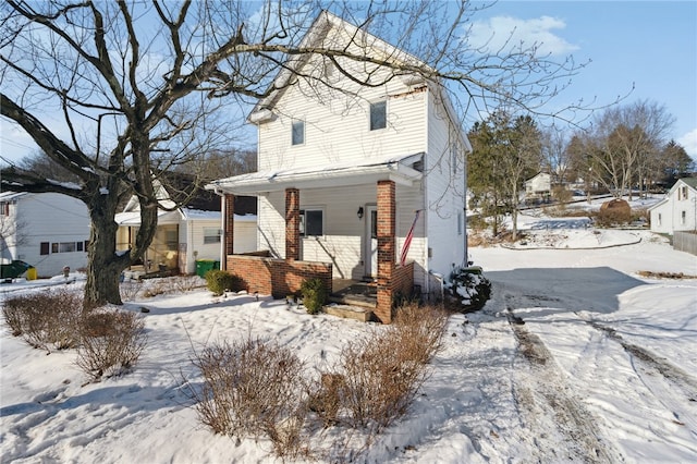 front of property with covered porch