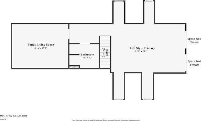 145 Cedar Rdg, Center Twp But, PA 16001 - room layout