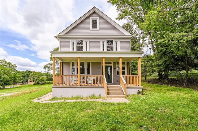 322 Crane Ave, Rear, Beechview, PA 15216 - american foursquare style home with a porch