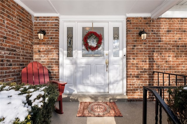 view of property entrance