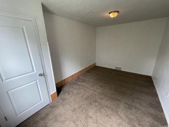 spare room with carpet floors