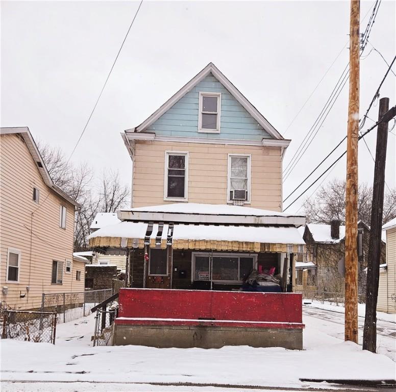 view of front of home with a porch