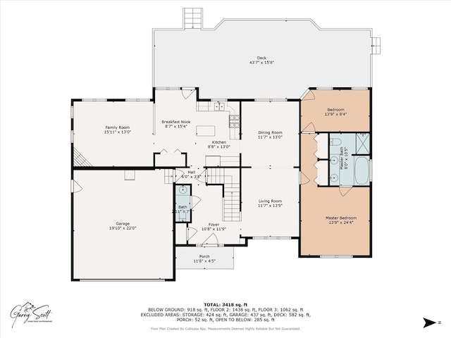 1004 Deveron Ct, Jeannette, PA 15644 - view of property floor plan