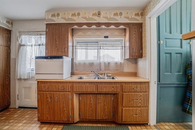 kitchen with sink